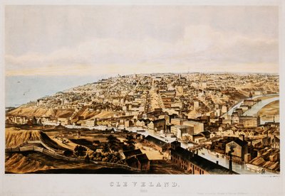 Cleveland, Ohio door Benjamin F. Jr. Smith
