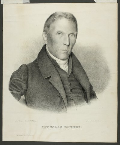Reverend Isaac Bonney door Benjamin F. Nutting