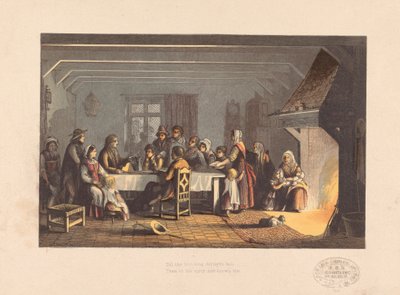 Scène Illustratie: Milton