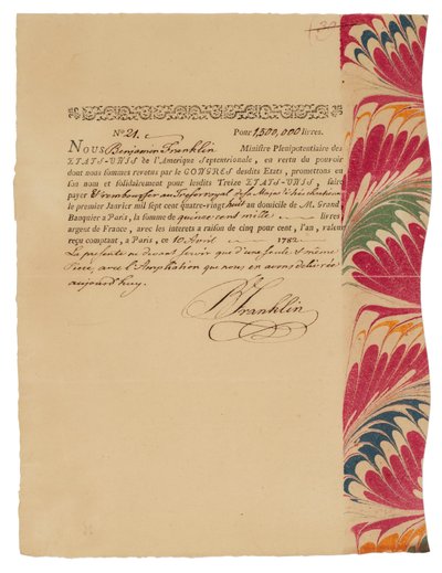 Benjamin Franklin brief door Benjamin Franklin