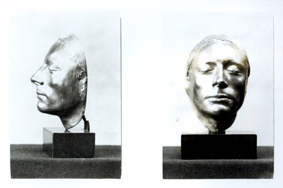 Levensmasker van John Keats (1795-1821) door Benjamin Haydon
