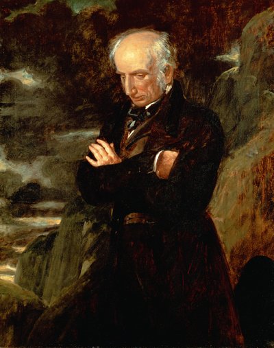 Portret van William Wordsworth (1770-1850), 1842 door Benjamin Haydon