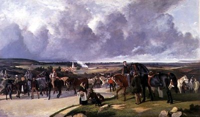 De paardenmarkt door Benjamin Herring