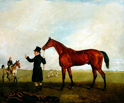 Emilius met stalknecht door Benjamin Marshall