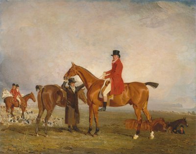 George, Markies van Huntly (later vijfde hertog van Gordon), op Tiny door Benjamin Marshall
