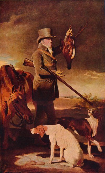J.G. Shaddick, de beroemde sportman, 1806 door Benjamin Marshall