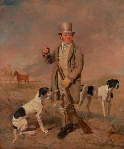 Portret van een sportman, mogelijk Richard Prince door Benjamin Marshall