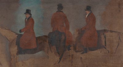 Studies van Ruiters in het Jachtveld door Benjamin Marshall