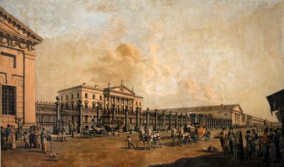 Bank van het Rijk, St. Petersburg, c.1800 door Benjamin Patersson