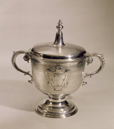 James II Steeple Cup, 1685 (zilver) door Benjamin Pyne