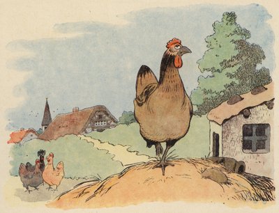 Illustratie voor Chantecler door Benjamin Rabier door Benjamin Rabier