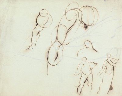 Figurenstudies door Benjamin Robert Haydon