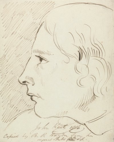 John Keats door Benjamin Robert Haydon