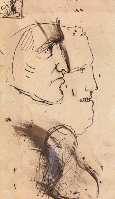 Portretstudies door Benjamin Robert Haydon