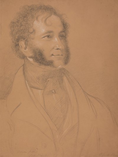 Portret van een heer (W. Winston?) door Benjamin Robert Haydon
