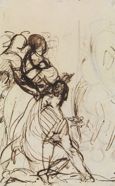 Studie voor, Christus