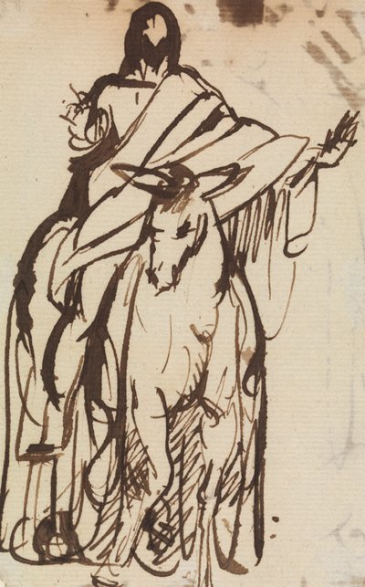 Studie voor, Christus