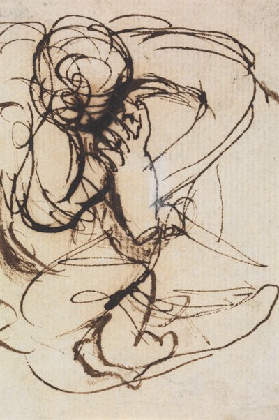 Studie van een figuur door Benjamin Robert Haydon