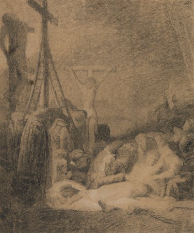 Studie van de kruisiging door Benjamin Robert Haydon