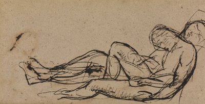 De moord op Duncan - Studie van slapende knechten door Benjamin Robert Haydon