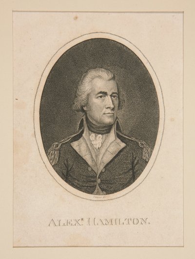 Alexander Hamilton door Benjamin Tanner