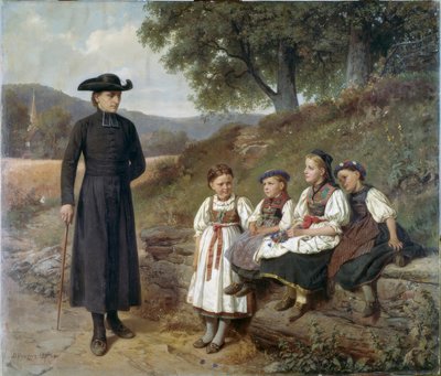 Zomerzondag door Benjamin Vautier