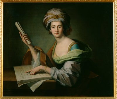 Anna Maria Schulz, Lady Griffin door Benjamin West