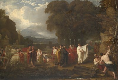 Cicero Ontdekt het Graf van Archimedes door Benjamin West