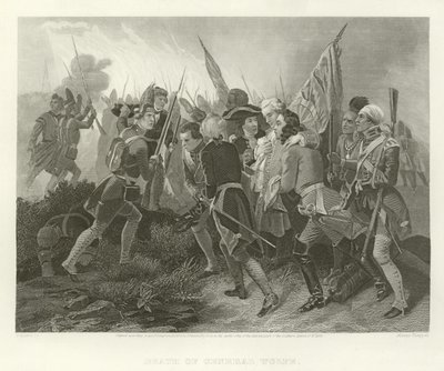 Dood van Generaal Wolfe door Benjamin West
