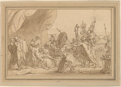 Dood van een generaal door Benjamin West