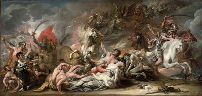 De dood op het vale paard, 1796 door Benjamin West