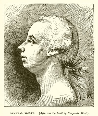 Generaal Wolfe door Benjamin West