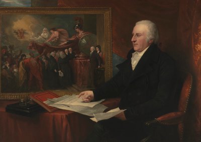 John Eardley Wilmot door Benjamin West