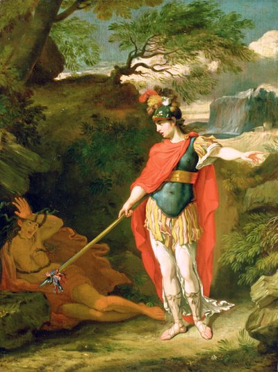 Perseus en Medusa door Benjamin West