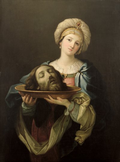 Salome met het hoofd van Johannes de Doper, ca. 1761 door Benjamin West