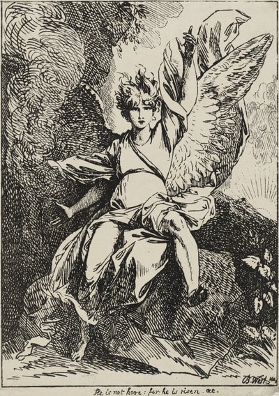 De engel van de opstanding, 1801 door Benjamin West