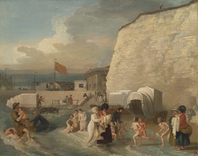 De Badplaats bij Ramsgate door Benjamin West