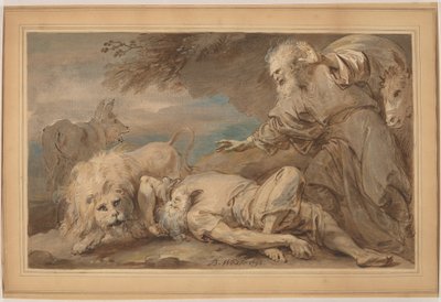 De Ongehoorzame Profeet door Benjamin West