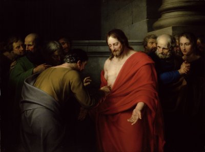De Ongeloof van St. Thomas door Benjamin West