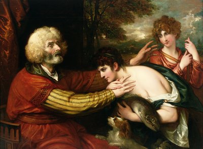 De Terugkeer van Tobias door Benjamin West