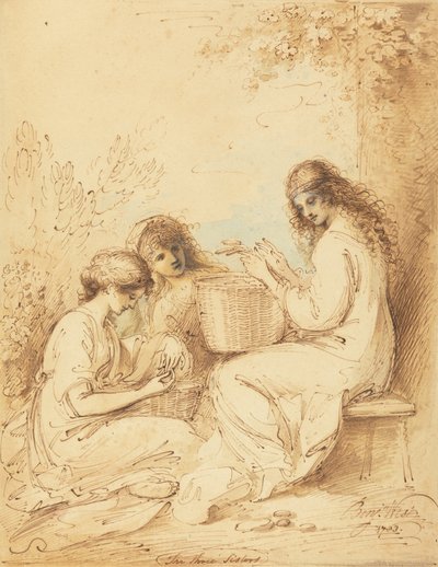 De drie zusters door Benjamin West
