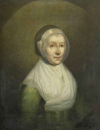 Portret van Christina Sebilla Charlotte Bakhuizen (1750-1810) door Benjamin Wolff