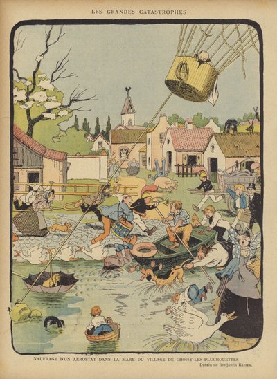Illustratie voor Le Rire door Benjamin Rabier