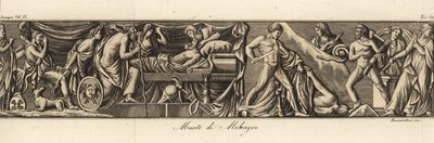 De dood van Meleager door Bennardoni Bennardoni
