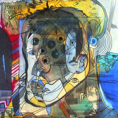 Pourrir, 2007 (olieverf op doek) door Benoit Erwann Boucherot