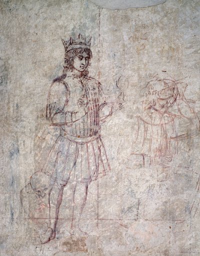 Aanbidding der Wijzen (detail) door Benozzo di Lese di Sandro Gozzoli