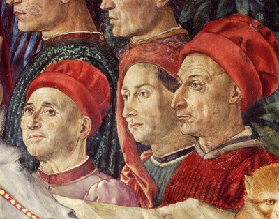 Processie van de Wijzen naar Bethlehem door Benozzo di Lese di Sandro Gozzoli