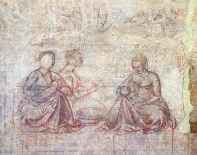 Verhalen van Jacob en Esau (detail) door Benozzo di Lese di Sandro Gozzoli