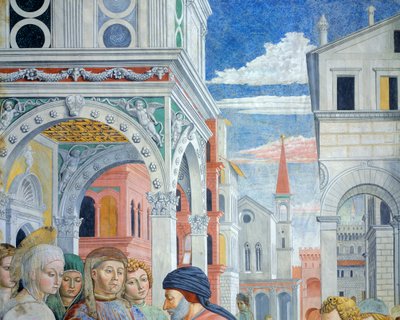 Verhalen van St. Augustinus door Benozzo di Lese di Sandro Gozzoli