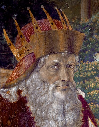 De Reis van de Wijzen. Stoet van de Wijzen van Jeruzalem naar Bethlehem genaamd 